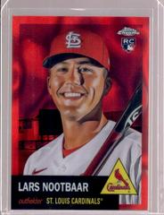 Lars Nootbaar [Red Lava] #393 Baseball Cards 2022 Topps Chrome Platinum Anniversary Prices