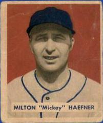 Milton Haefner Baseball Cards 1949 Bowman Prices