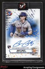 Brett Baty [Blue] Baseball Cards 2023 Topps Pristine Autographs Prices