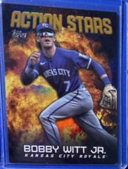 Bobby Witt Jr. [Gold] Baseball Cards 2023 Topps Update Action Stars Prices