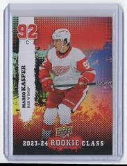 Marco Kasper [Red] Hockey Cards 2023 Upper Deck Commemorative Class Prices