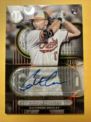 Colton Cowser [Gold] #TA-CC Baseball Cards 2024 Topps Tribute Autograph Prices