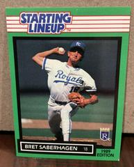 Bret Saberhagen Baseball Cards 1989 Kenner Starting Lineup Prices