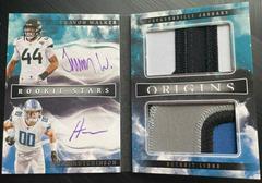 Aidan Hutchinson [Purple] Football Cards 2022 Panini Origins Rookie Booklet Patch Auto Prices