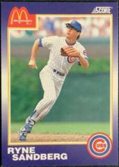 Ryne Sandberg Baseball Cards 1990 Score McDonald's Prices
