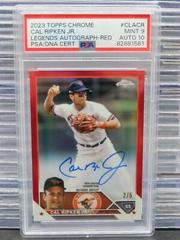 Cal Ripken Jr. [Red] #CLA-CR Baseball Cards 2023 Topps Chrome Legends Autograph Refractors Prices