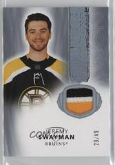 Jeremy Swayman [Patch] #2022-JS Hockey Cards 2021 Upper Deck The Cup Rookie Class of 2022 Prices