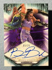Bianca Belair [Purple] #A-BB Wrestling Cards 2021 Topps WWE Autographs Prices