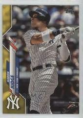 Aaron Judge [Yellow] #7 Baseball Cards 2020 Topps Prices