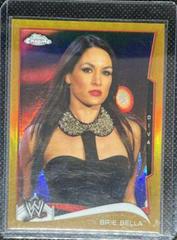 Brie Bella [Gold] Wrestling Cards 2014 Topps Chrome WWE Prices