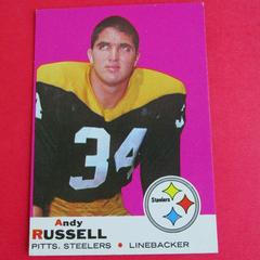 Andy Russell #17 Football Cards 1969 Topps Prices