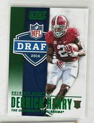 Derrick Henry [Green] Football Cards 2016 Panini Score NFL Draft Prices