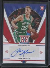 Sam Hauser Basketball Cards 2021 Panini Chronicles Hometown Heroes Rookie Autographs Prices