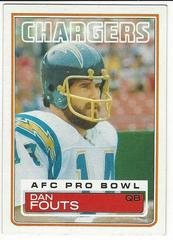 Dan Fouts Football Cards 1983 Topps Prices