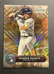 Wander Franco [Gold] #BSR-31 Baseball Cards 2022 Bowman Sterling Prices