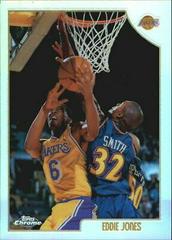 Eddie Jones [Refractor] #103 Basketball Cards 1998 Topps Chrome Prices