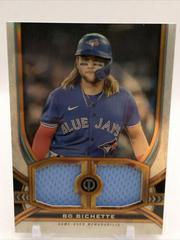 Bo Bichette [Orange] Baseball Cards 2023 Topps Tribute Dual Relics Prices