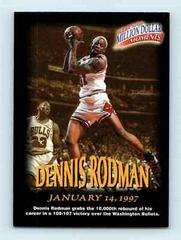 Dennis Rodman #26 Basketball Cards 1997 Fleer Million Dollar Moments Prices