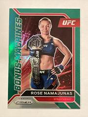 Rose Namajunas [Green] #18 Ufc Cards 2022 Panini Prizm UFC Bonus Machines Prices