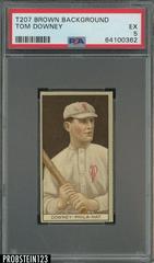 Tom Downey Baseball Cards 1912 T207 Brown Background Prices