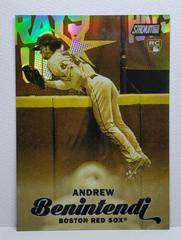 Andrew Benintendi [Gold Minted] #SCC-77 Baseball Cards 2017 Stadium Club Chrome Prices