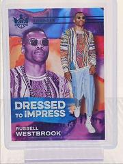 Russell Westbrook [Amethyst] #7 Basketball Cards 2022 Panini Court Kings Dressed to Impress Prices