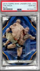 The Rock [Blue] #70 Wrestling Cards 2019 Topps WWE Undisputed Prices