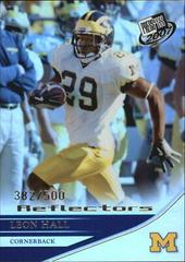 Leon Hall [Reflector] #22 Football Cards 2007 Press Pass Prices