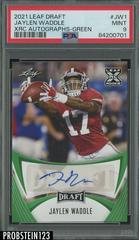 Jaylen Waddle Football Cards 2021 Leaf Draft Autograph Prices