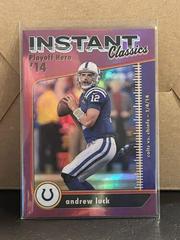 Andrew Luck [Purple] Football Cards 2022 Panini Classics Instant Prices