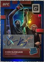 Chidi Njokuani [Signature Blue] #102 Ufc Cards 2023 Panini Donruss Optic UFC Prices