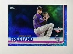 Kyle Freeland [Blue Foil] Baseball Cards 2019 Topps Opening Day Prices