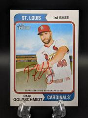 Paul Goldschmidt [Special Edition Red Ink] #ROA-PG Baseball Cards 2023 Topps Heritage Real One Autographs Prices