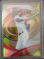 Nicholas Castellanos [Gold] #10 Baseball Cards 2021 Panini Spectra Prices