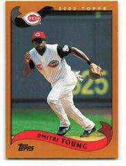 Dmitri Young #19 Baseball Cards 2002 Topps Prices