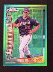 Juan Soto [Green] #YQ-28 Baseball Cards 2022 Topps Chrome Youthquake Prices