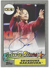 Shinsuke Nakamura [Silver] Wrestling Cards 2017 Topps WWE Heritage Autographs Prices