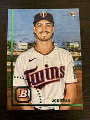 Joe Ryan [Image Swap Variation] #50 Baseball Cards 2022 Bowman Heritage Prices