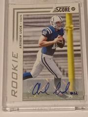 Andrew Luck [Scrambling Autograph] #304 Football Cards 2012 Panini Score Prices