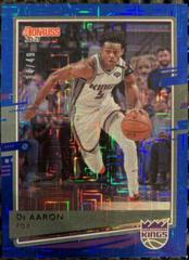 De'Aaron Fox [Choice Blue] Basketball Cards 2020 Donruss Prices