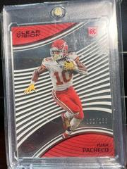Isiah Pacheco [Red] #CVR-26 Football Cards 2022 Panini Chronicles Clear Vision Rookies Prices