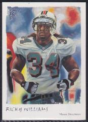 Ricky Williams #88 Football Cards 2002 Topps Gallery Prices