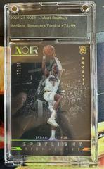 Jabari Smith Jr. [Patch Autograph Gold] #343 Basketball Cards 2022 Panini Noir Prices
