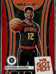 De'Andre Hunter [Red] #11 Basketball Cards 2019 Panini Hoops Premium Stock We Got Next Prices