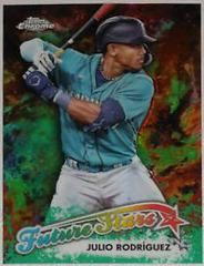 Julio Rodriguez [Green] #FSU-1 Baseball Cards 2023 Topps Chrome Update Future Stars Prices