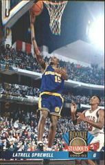 Latrell Sprewell #59 Basketball Cards 1992 Upper Deck International Prices