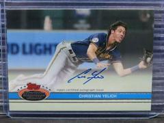 Christian Yelich #DVA-CY Baseball Cards 2022 Stadium Club 1991 Design Variation Autographs Prices