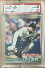 Derek Jeter #2 Baseball Cards 2001 Ultra Prices