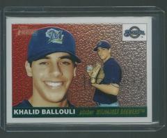 Khalid Ballouli Baseball Cards 2004 Topps Heritage Chrome Prices