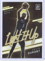 Kevin Durant Basketball Cards 2021 Panini Donruss Optic Light It Up Prices